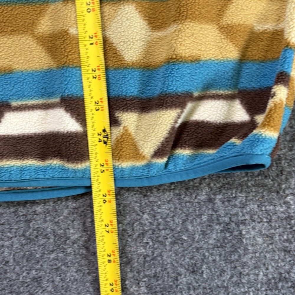 Patagonia Aztec Synchilla Snap T Fleece Pullover Womens Small Geometric Hiking - Picture 7 of 8